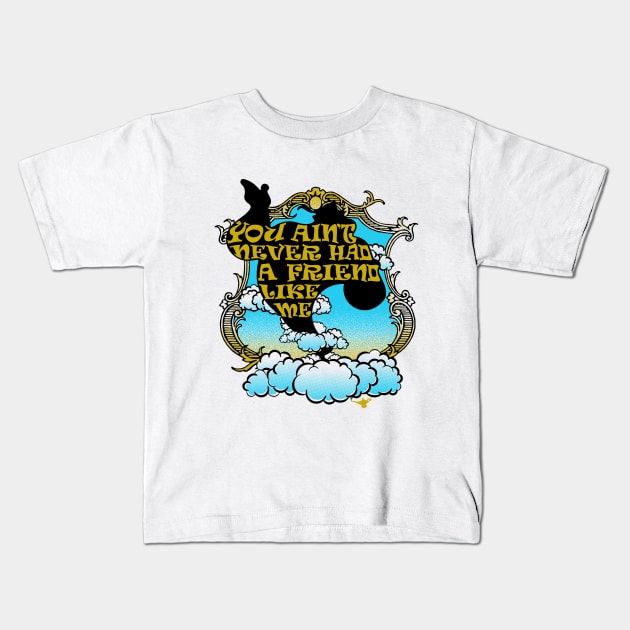 Genie & Magic Lamp Kids T-Shirt by SpottyRo